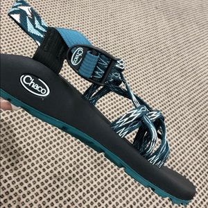Teal Blue Chacos